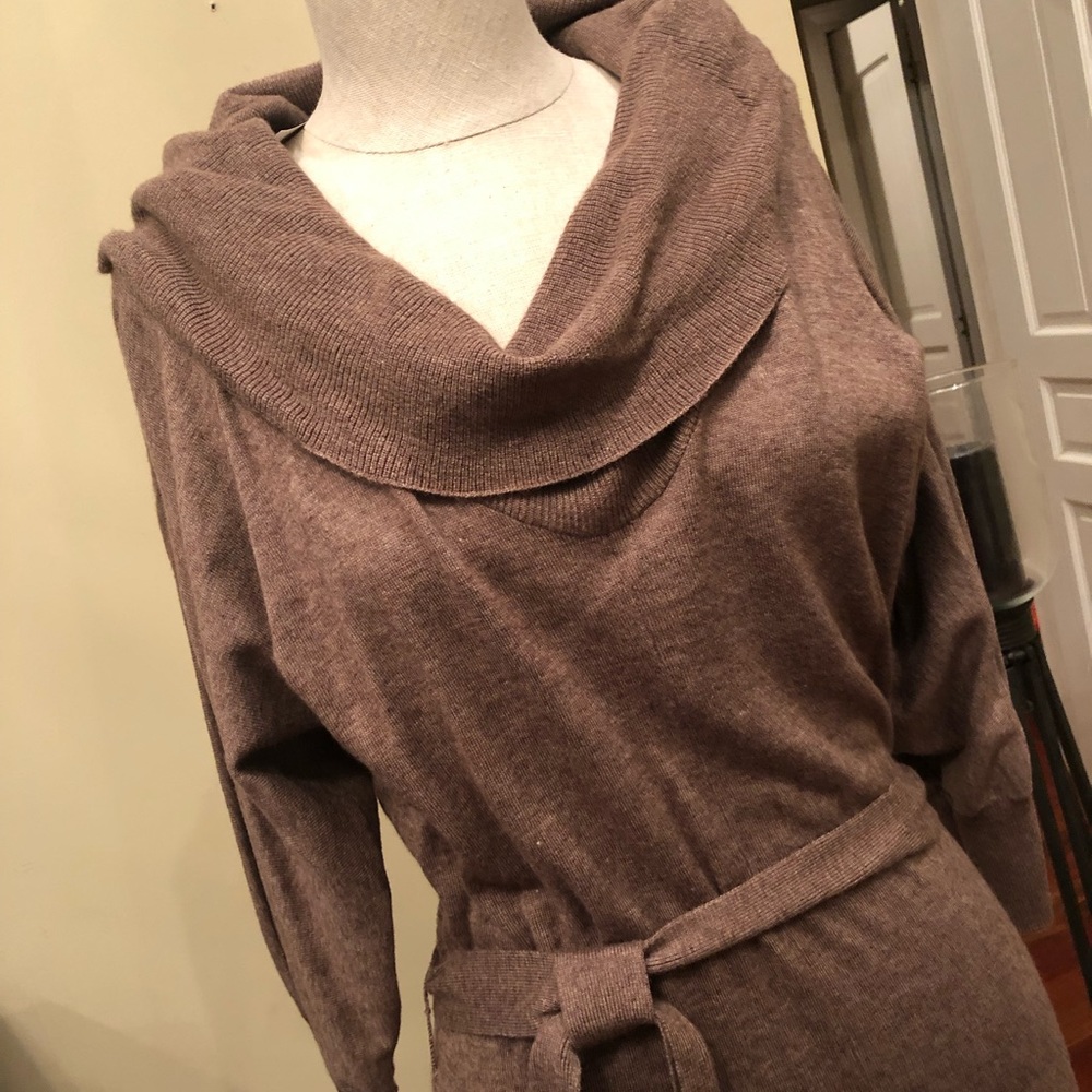 NWT Express light brown tunic/dress